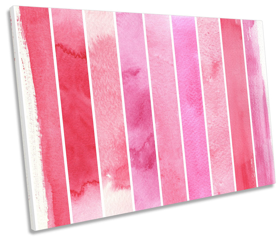 Pink Abstract Stripes