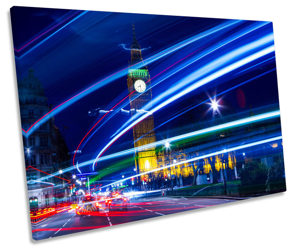 London City Traffic Abstract Big Ben