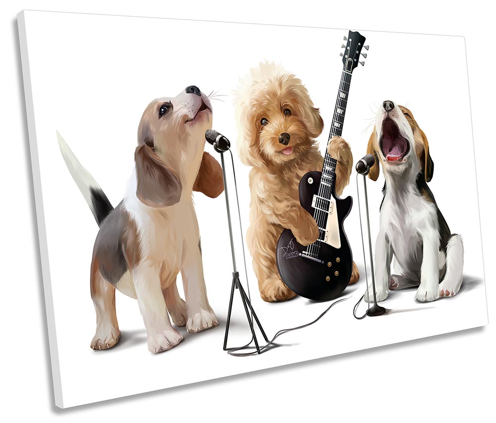 Puppy Dogs Music Band White