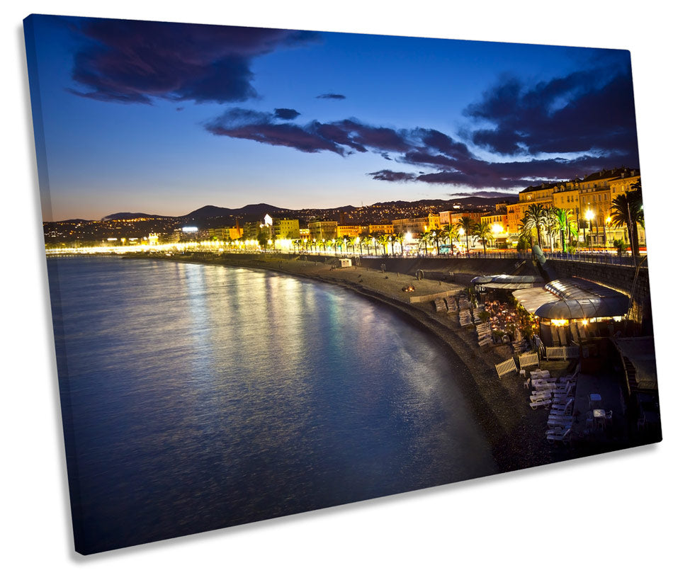 Nice France Skyline Beach