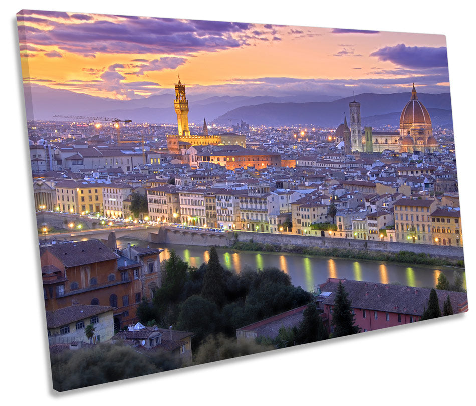 Florence City Skyline Italy