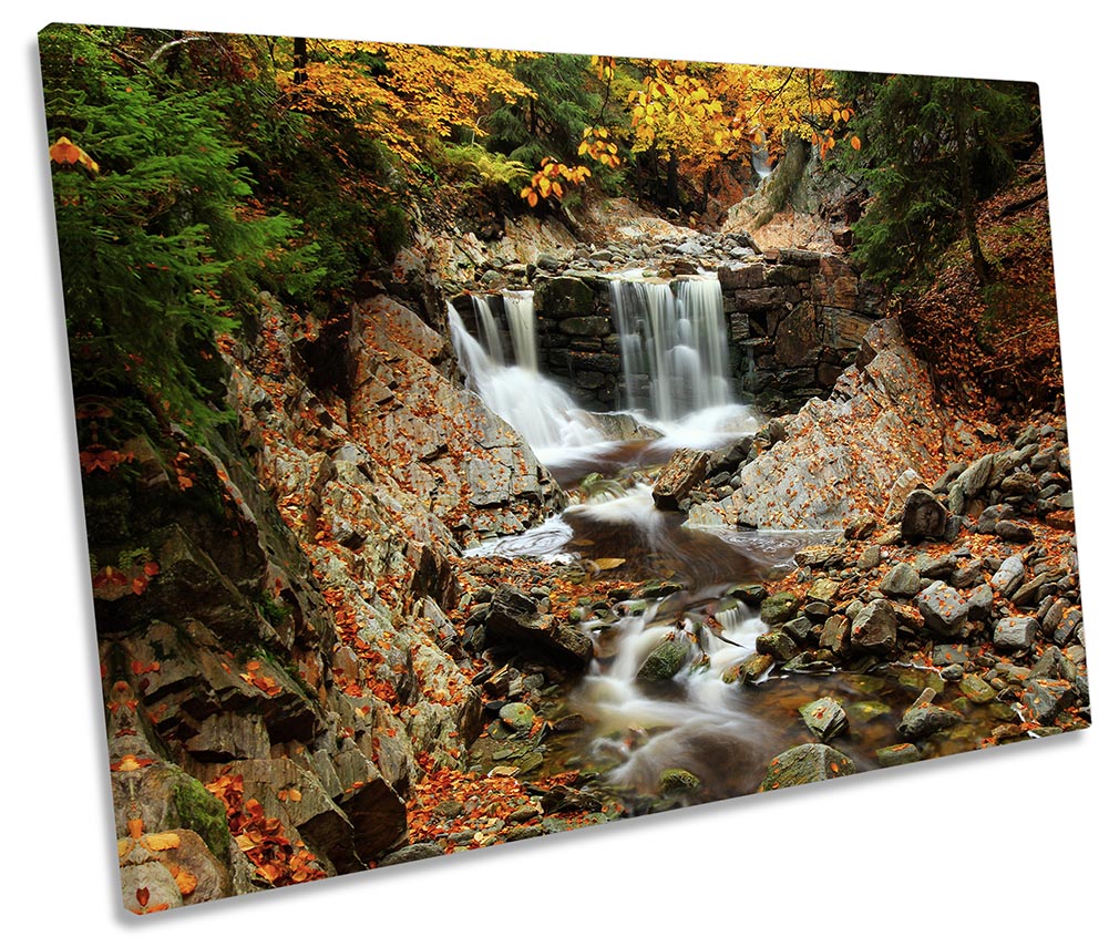 Landscape Waterfall River