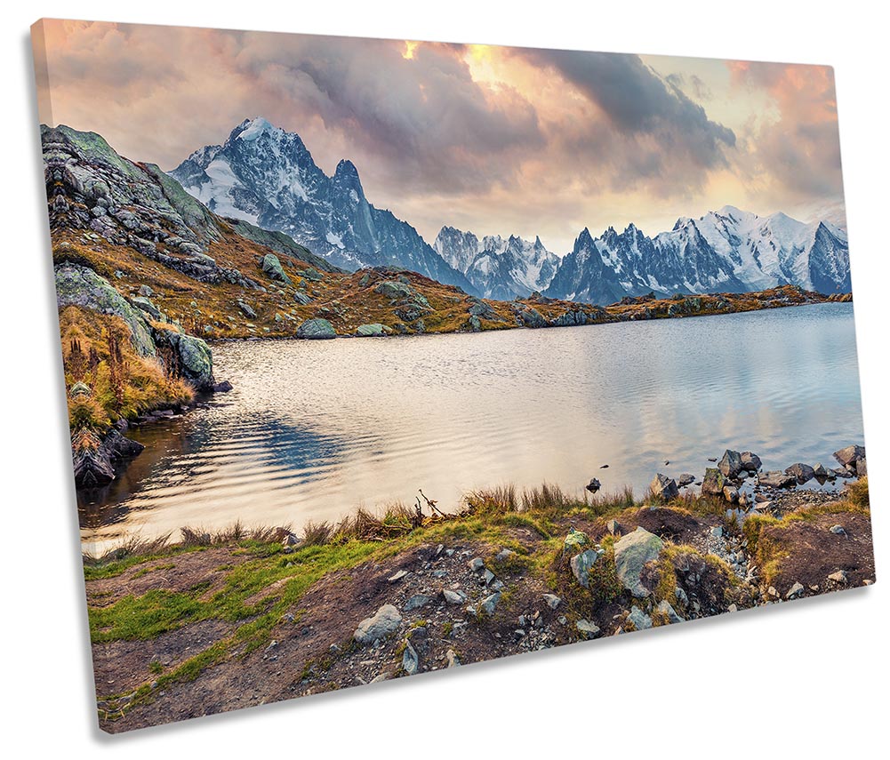 Cheserys Lake Mount Blanc Multi-Coloured