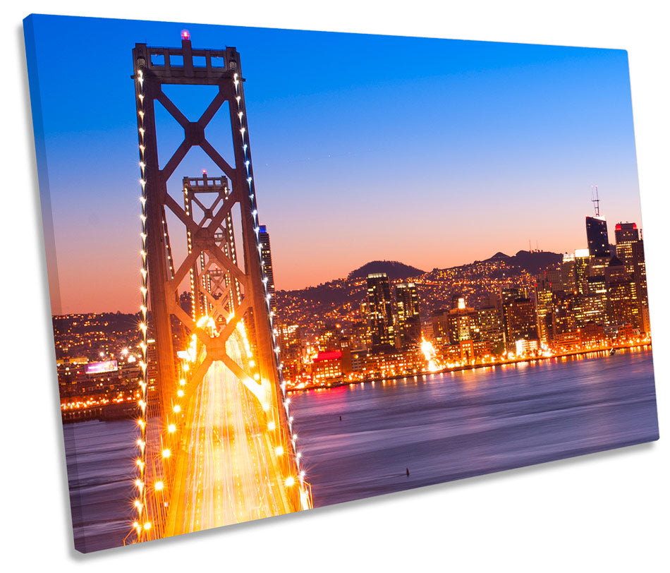 Bay Bridge San Francisco Skyline