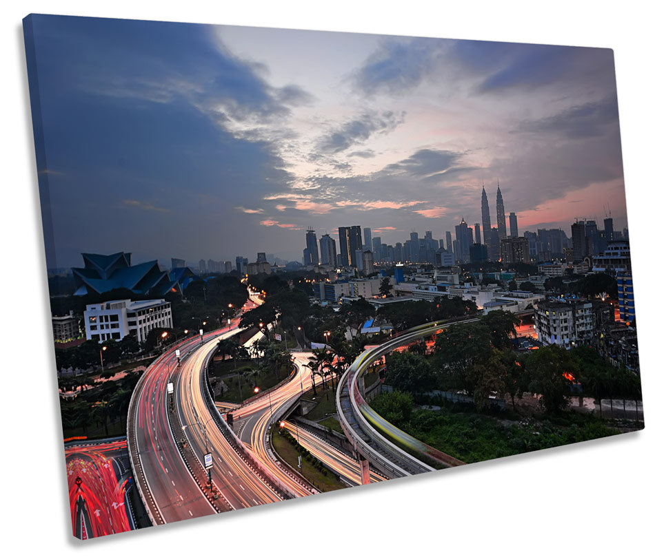 Kuala Lumpur City Skyline