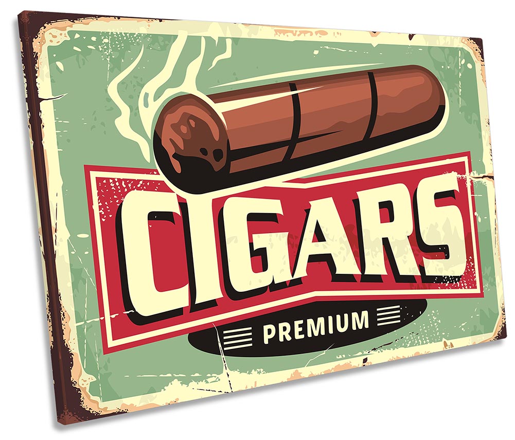 Cigars Retro Vintage Sign