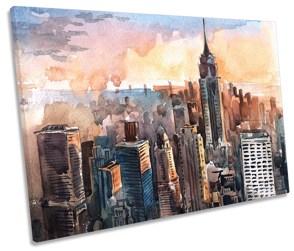 New York City Watercolour