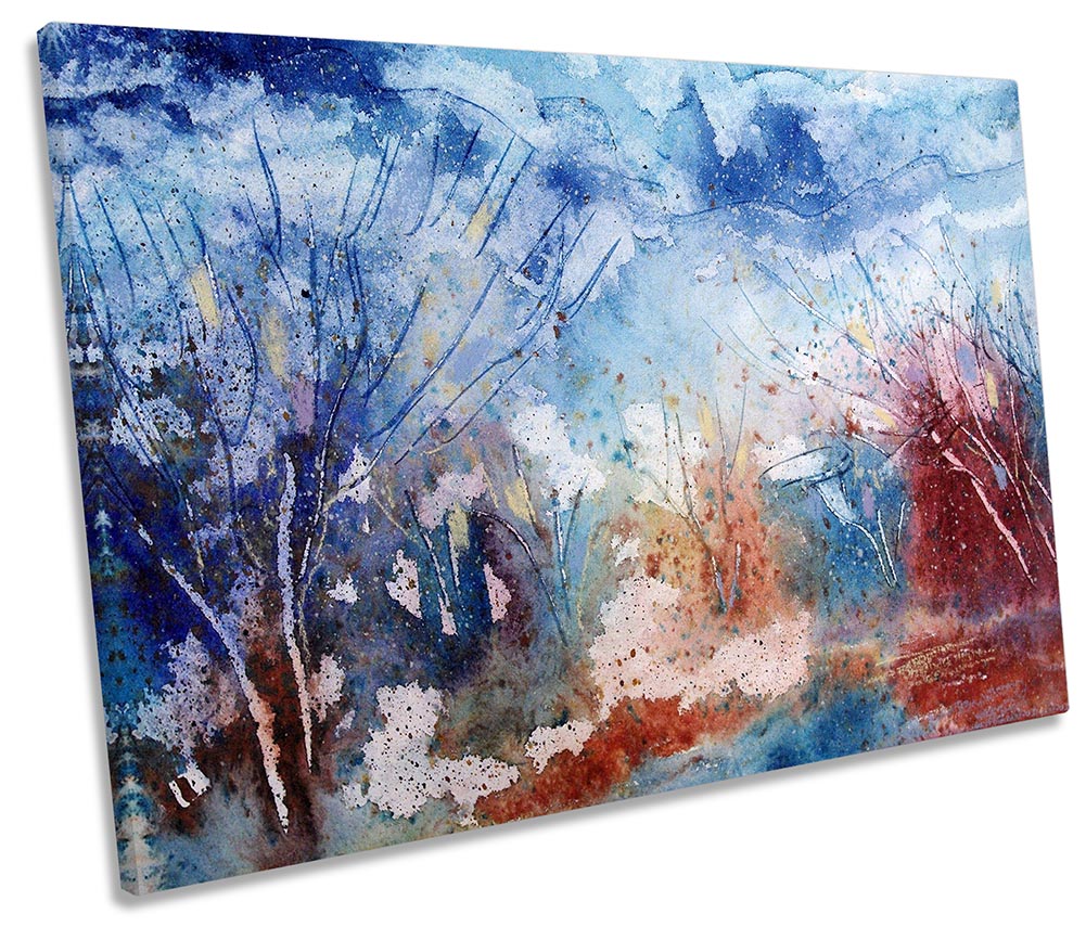 Abstract Watercolour Landscape