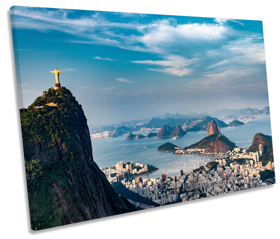 Rio Janeiro Brazil Skyline City