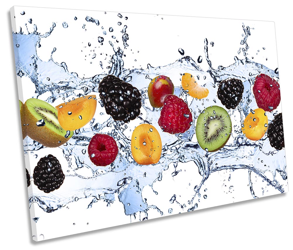 Fresh Fruit Splash Kitchen Multi-Coloured