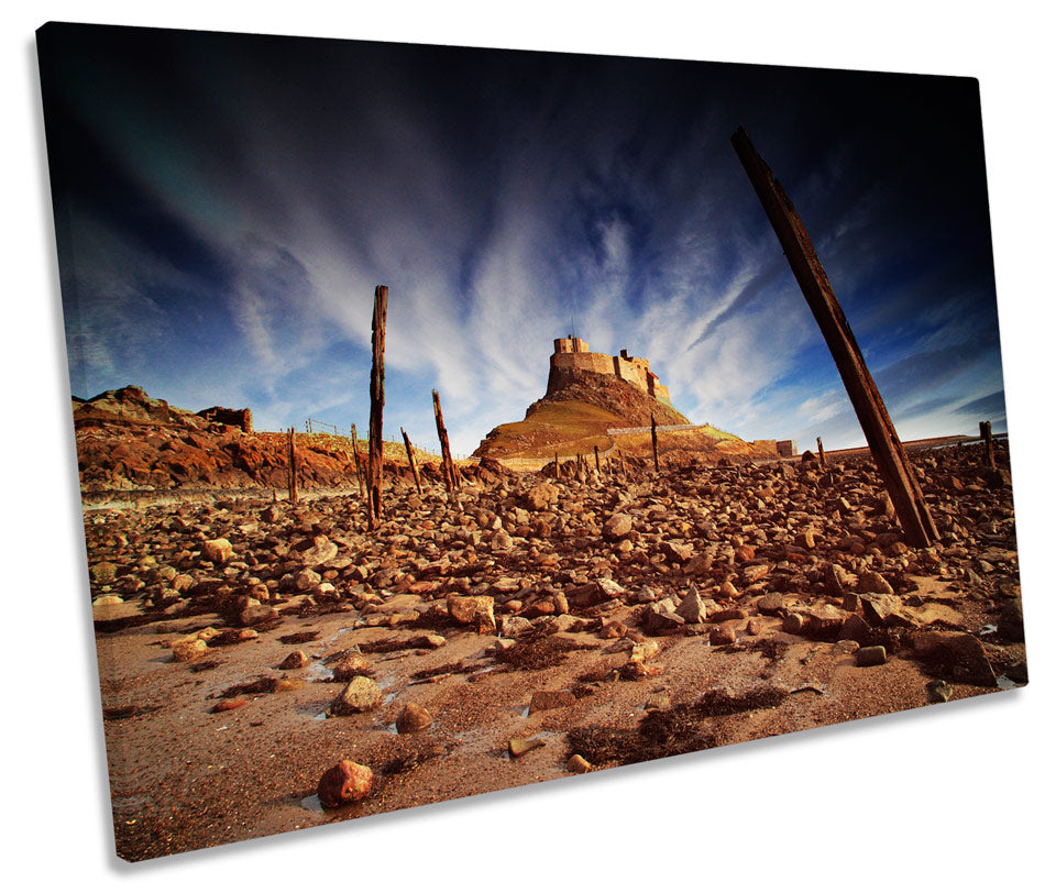 Lindisfarne Castle Holy Island Sunset