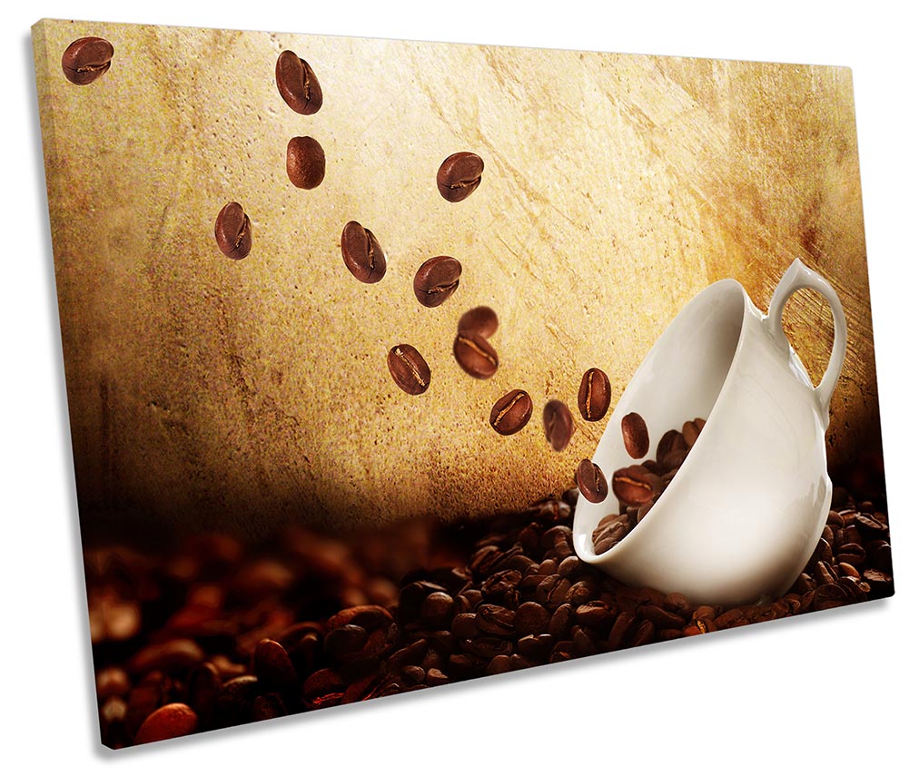 Coffee Beans Cup Brown