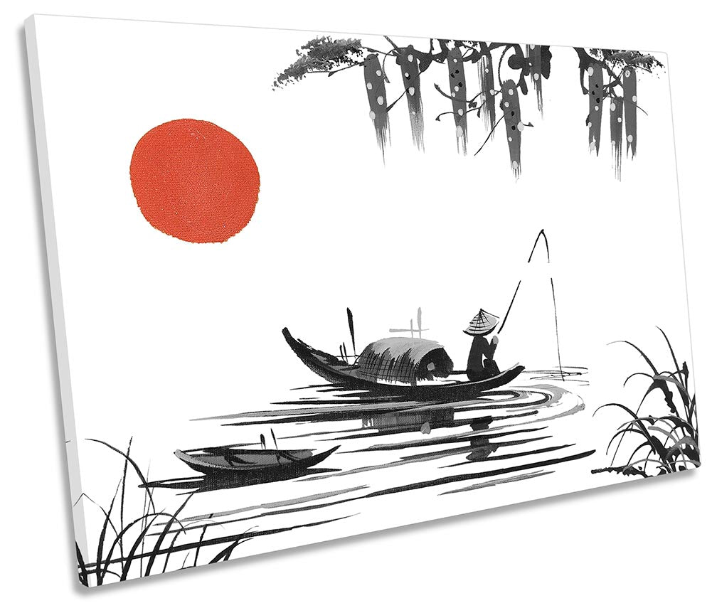 Japanese Fishing Boat Lake