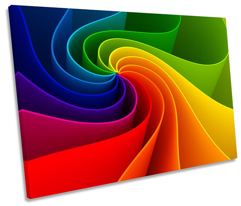 Abstract Rainbow Design