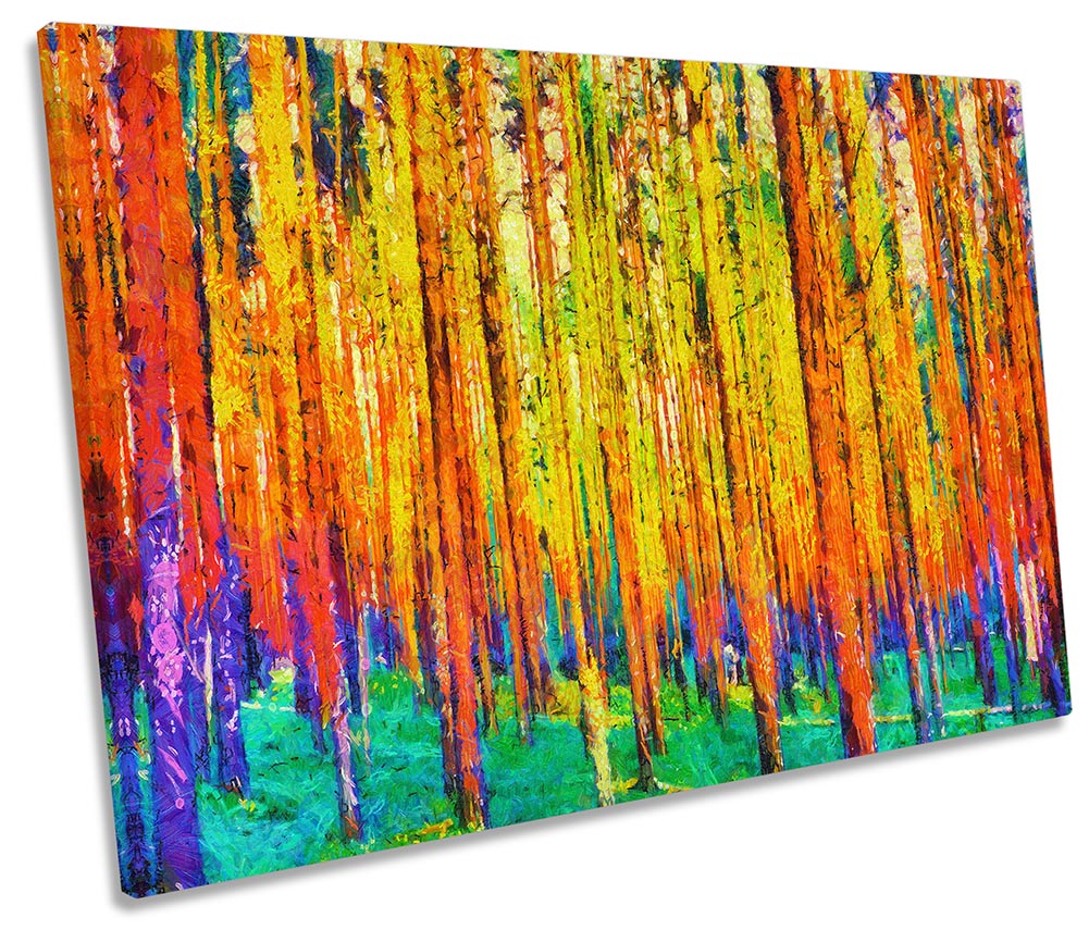 Abstract Forest Trees Repro