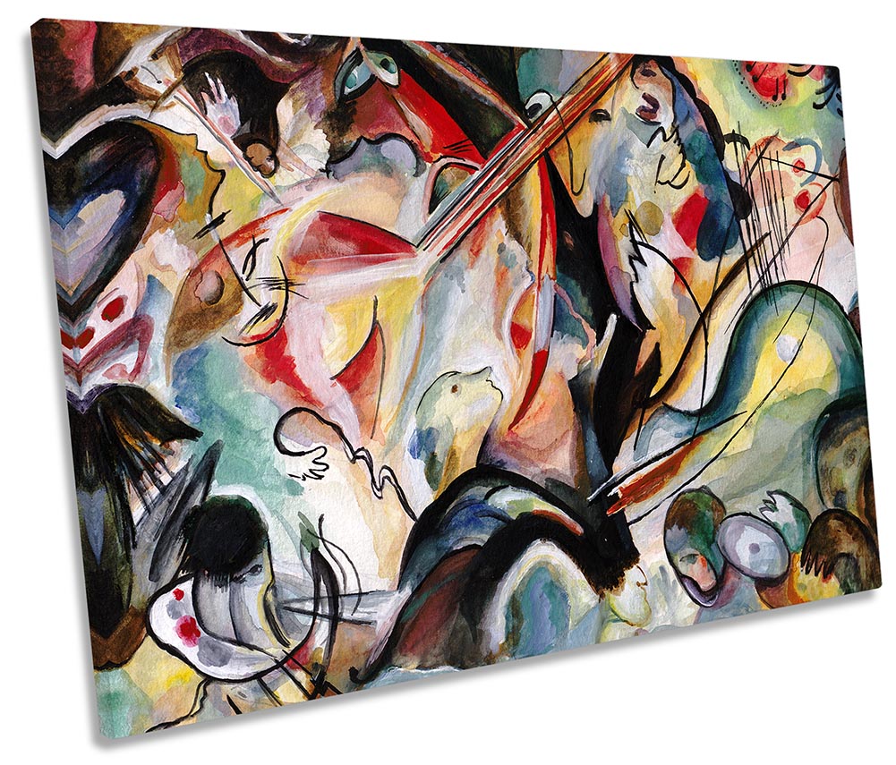 Abstract Orchestra Music Multi-Coloured