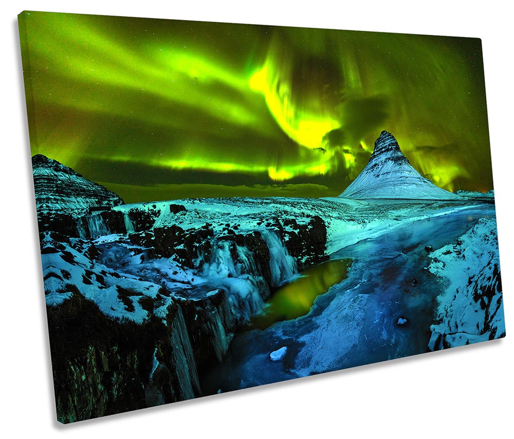 Iceland Northern Lights Green