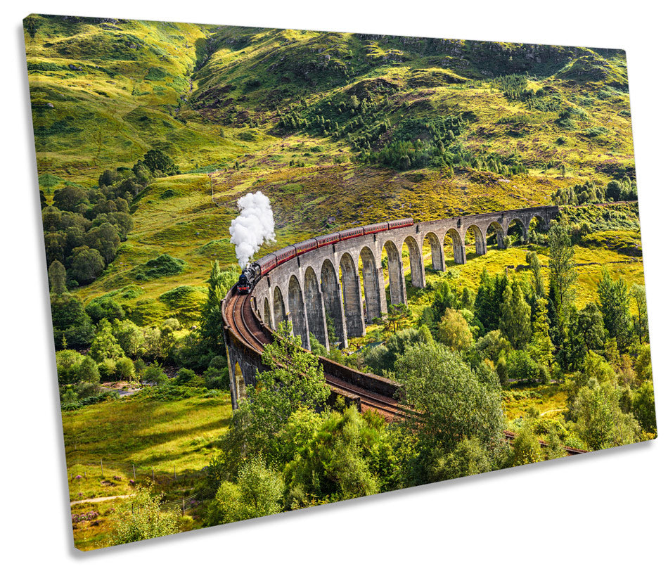 Steam Train Railway Bridge