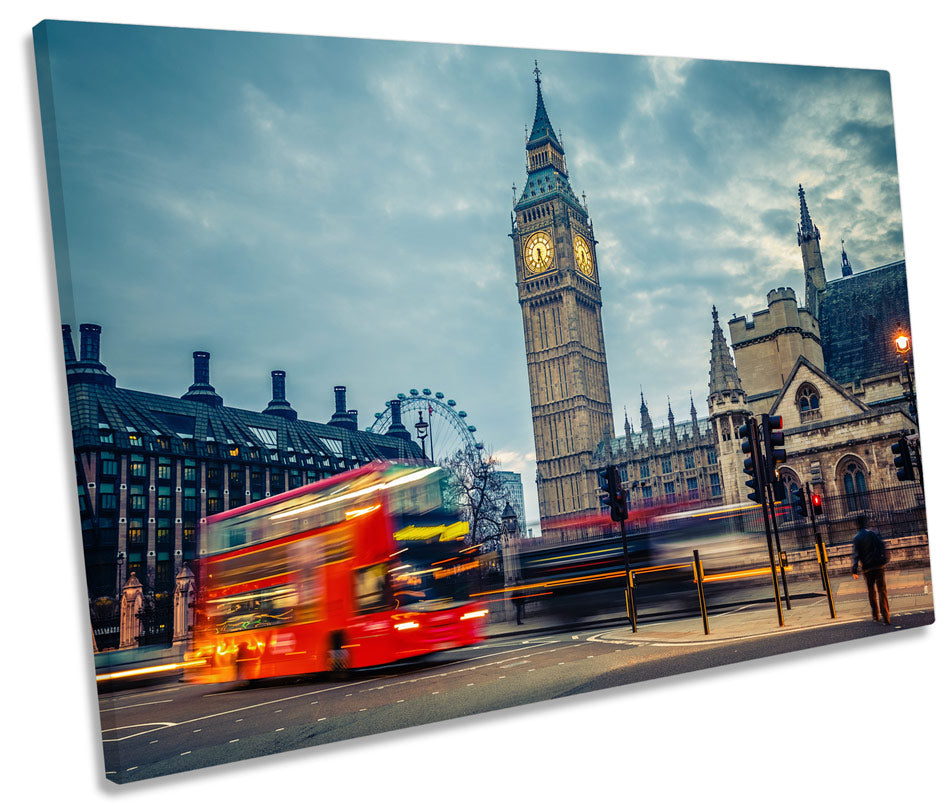 London Red Bus Big Ben