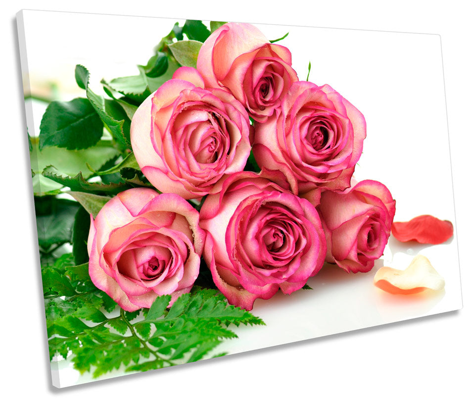 Pink Rose Flowers Bouquet