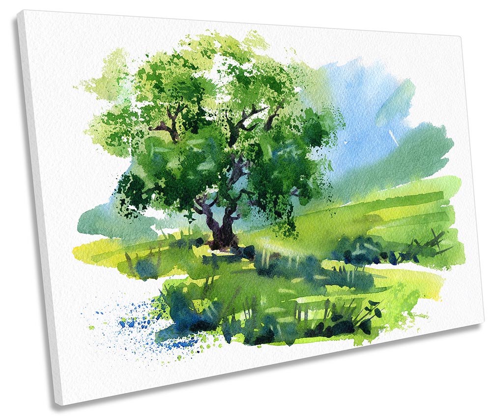 Green Landscape Tree Repro