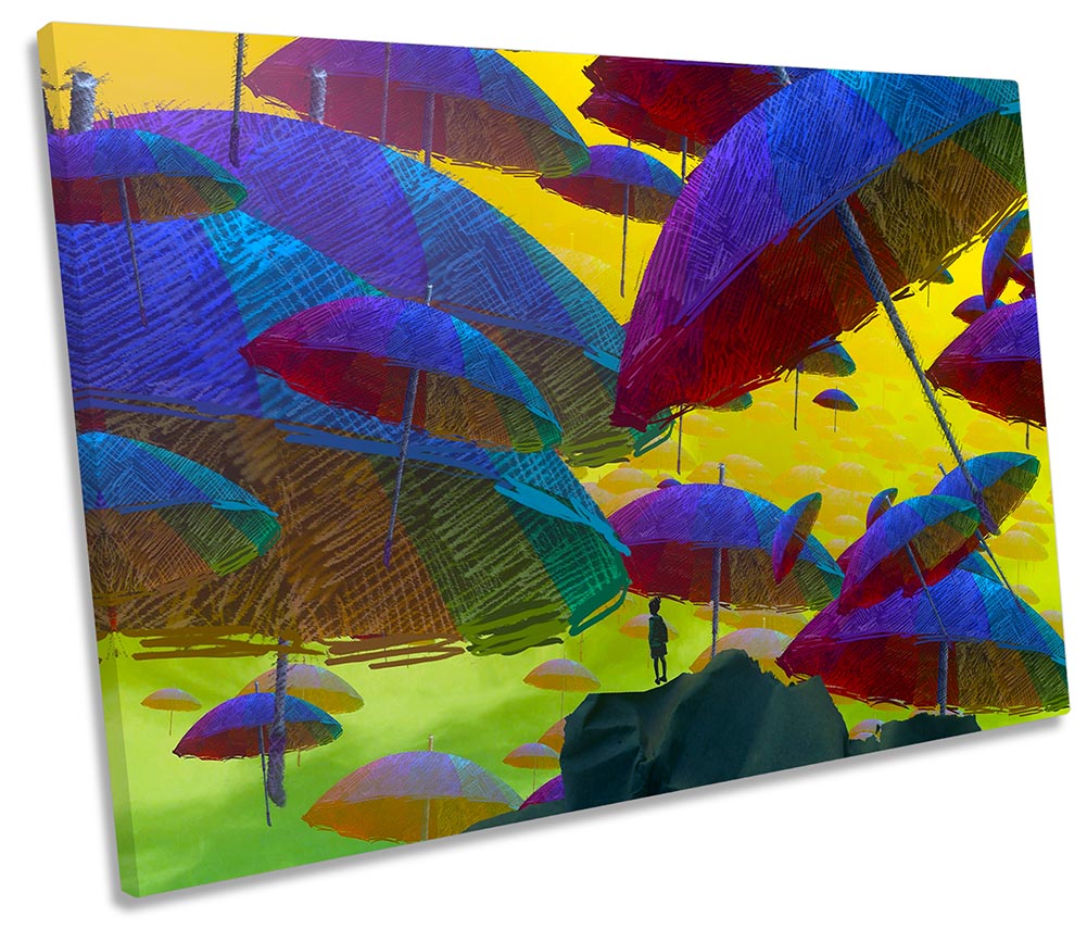 Umbrella Sky Fantasy Dreams  Multi-Coloured