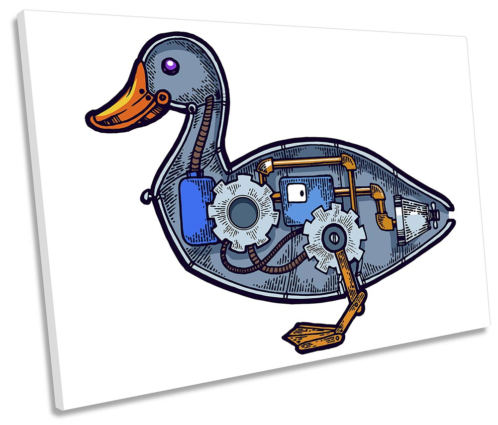 Steampunk Duck White