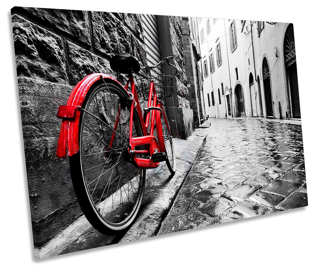 Red Retro Bicycle