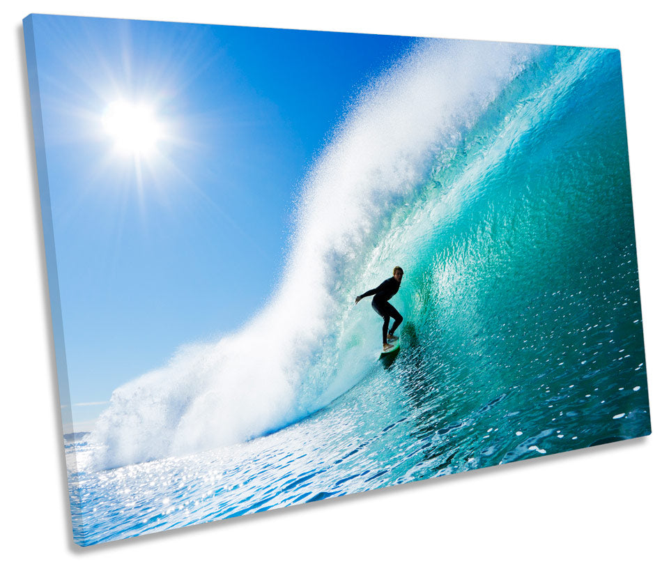 Surfer Beach Wave Surf