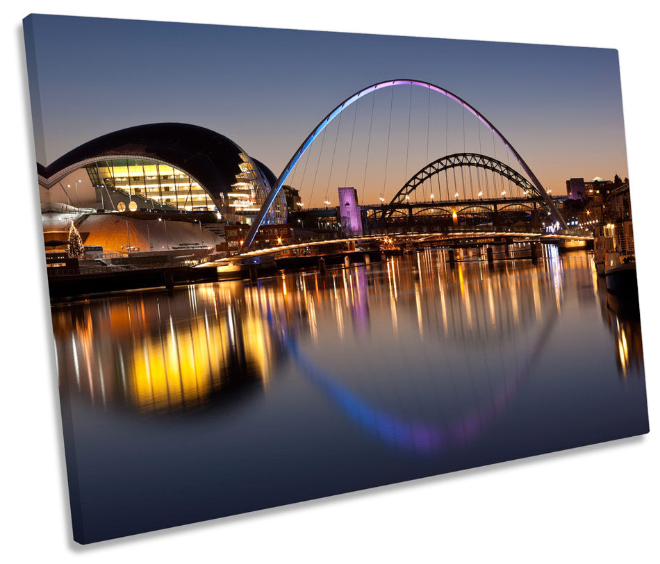 Newcastle Tyne Bridges River City