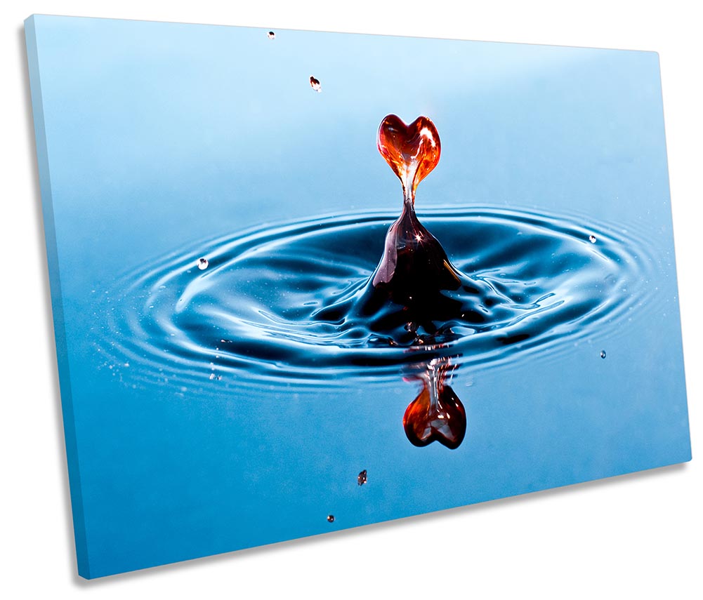 Water Drip Lover Heart