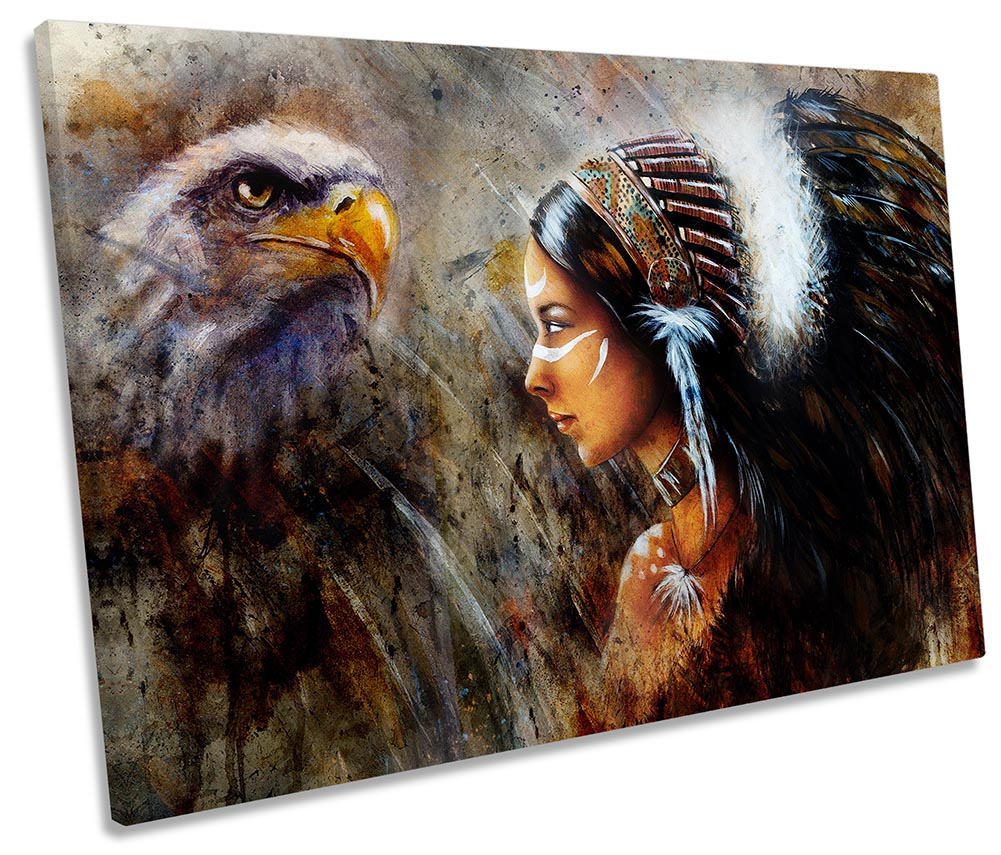 Eagle Hawk Tribal Headdress Brown