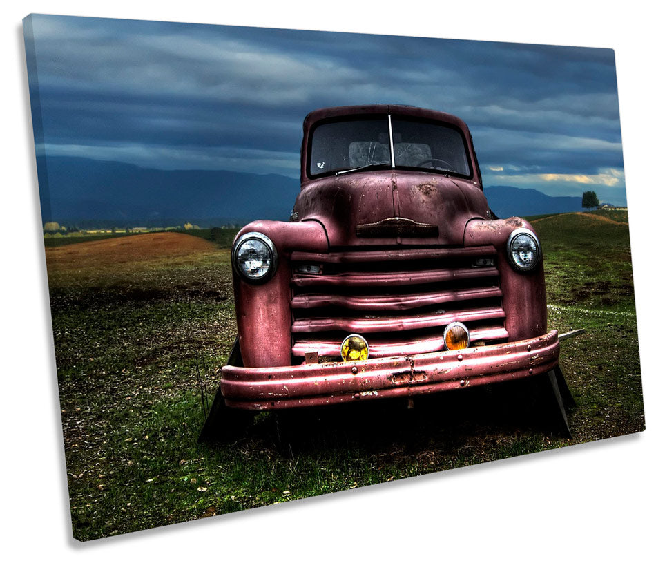 Abandoned Rusty Old Truck