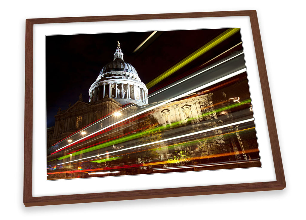 London City St Pauls Cathedral Framed
