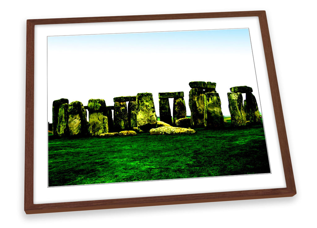 Stonehenge Landmark Framed