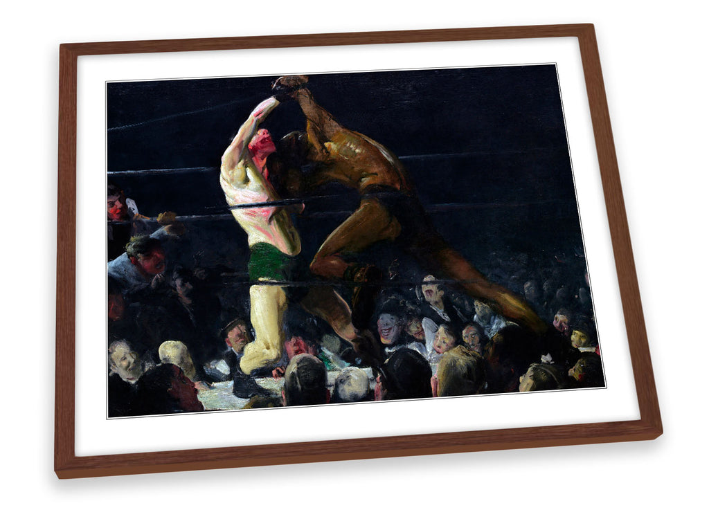 George Bellows Both Members Of This Club Framed