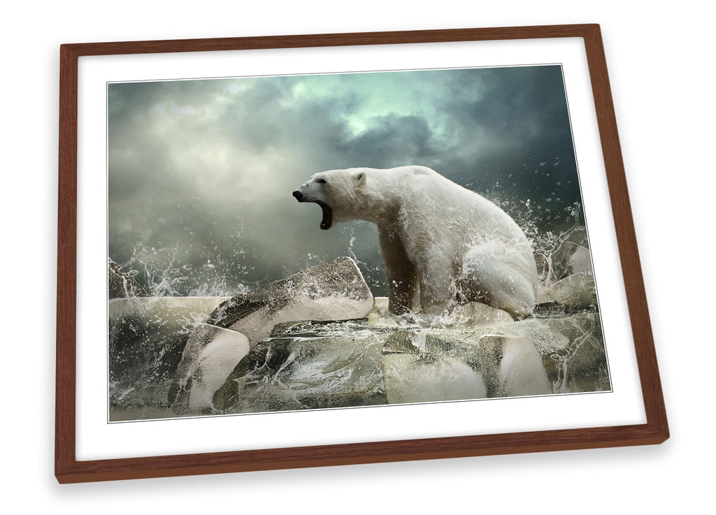 Polar Bear Arctic Framed