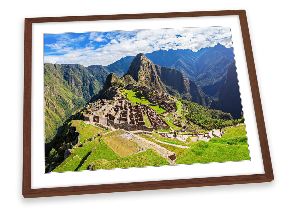 Machu Picchu Peru Framed