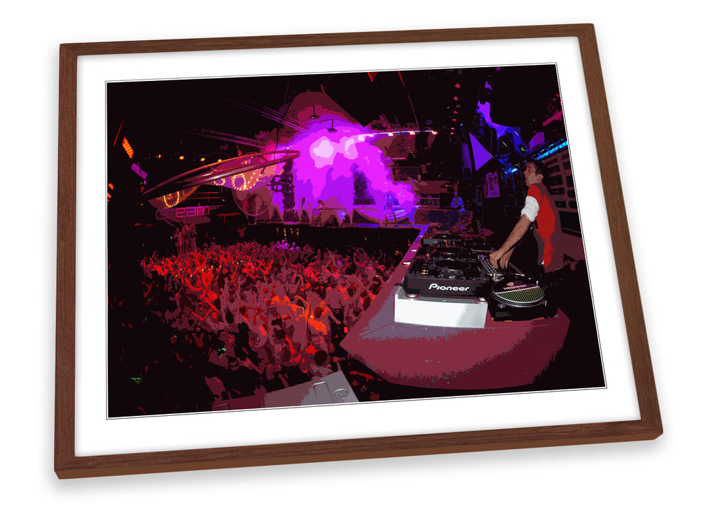 DJ Eddie Halliwell Ibiza Amnesia Framed