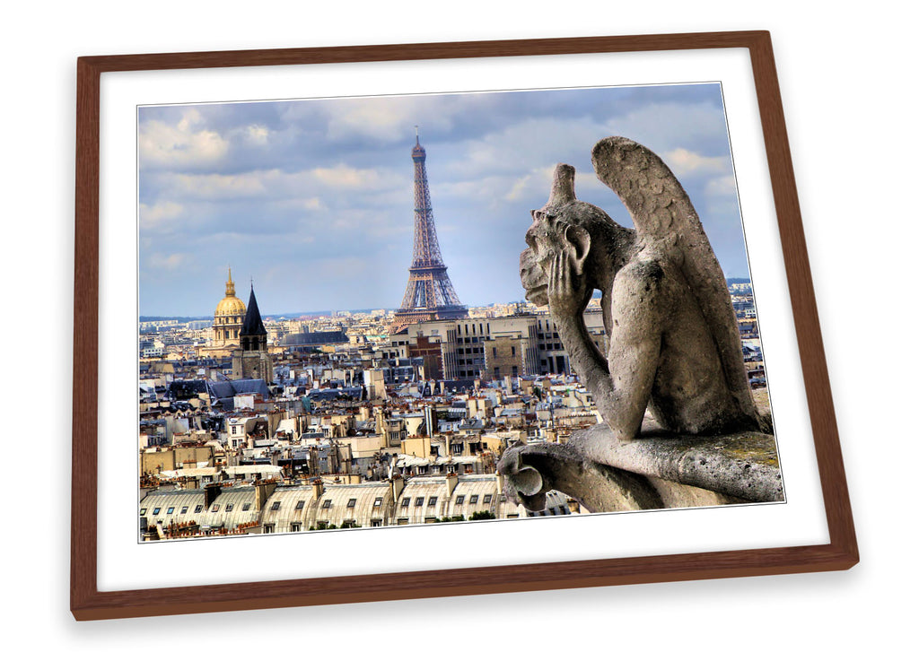 Notre Dame Cathedral Paris France Framed
