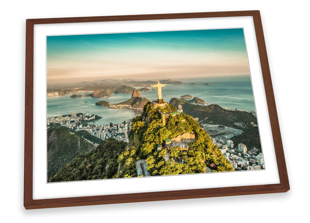 Rio de Janeiro Christ the Redeemer Framed