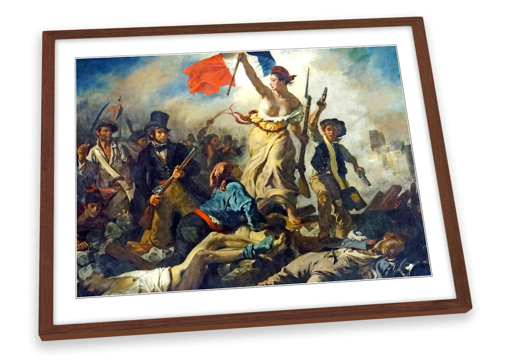 Eugène Delacroix Liberty Leading the People Framed