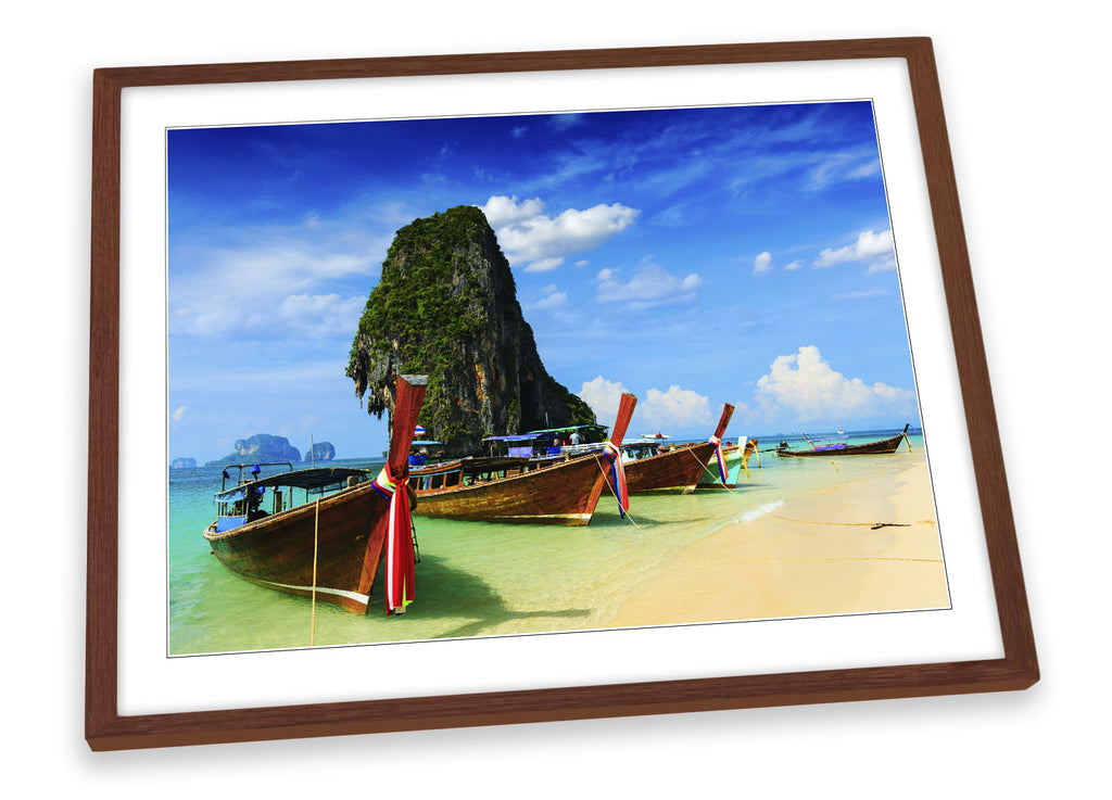 Paradise Beach Thailand Framed