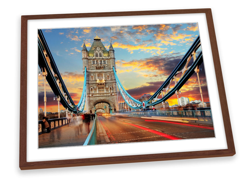Tower Bridge London Landmark Framed