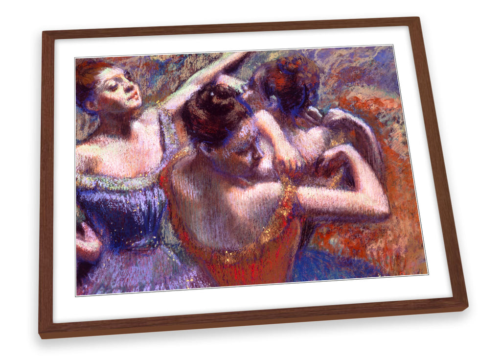 Edgar Degas Dancers Framed