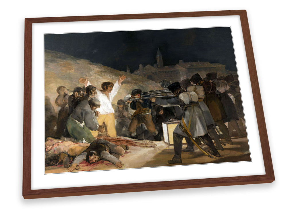 Francisco De Goya The Third of May Framed