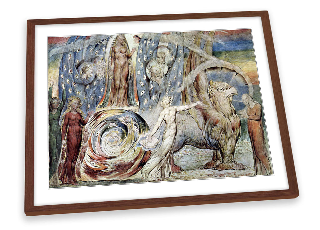 William Blake Beatrice Framed