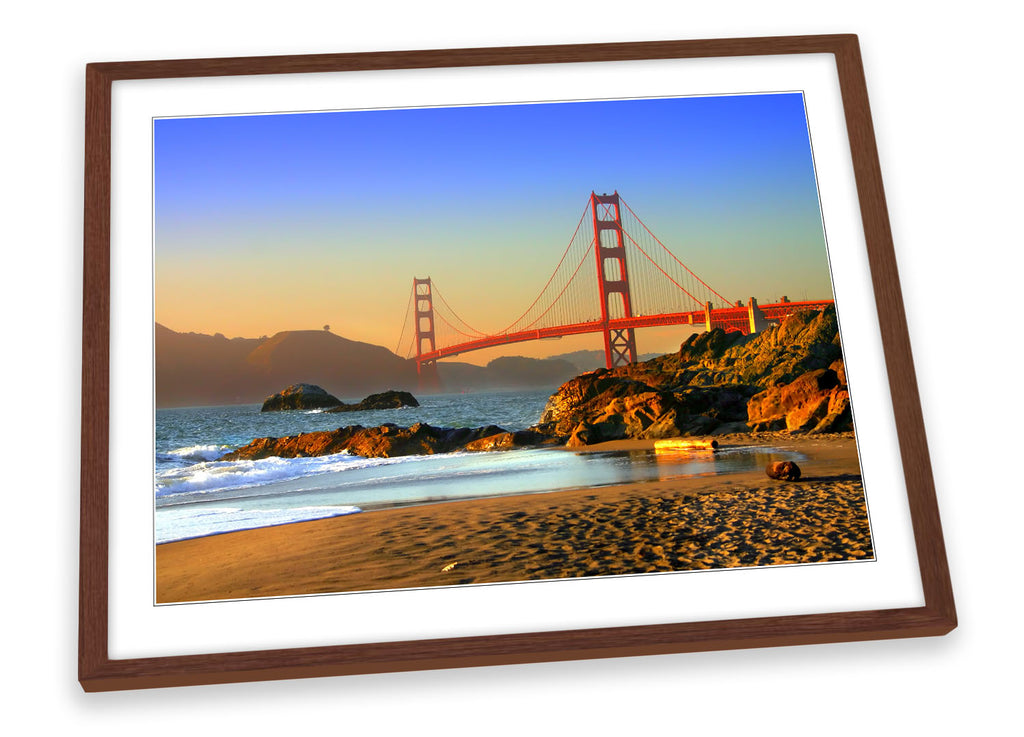 Golden Gate Bridge Framed