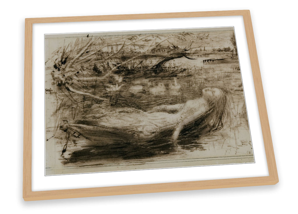 John Everett Millais The Lady of Shalott Framed