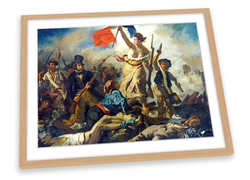 Eugène Delacroix Liberty Leading the People Framed